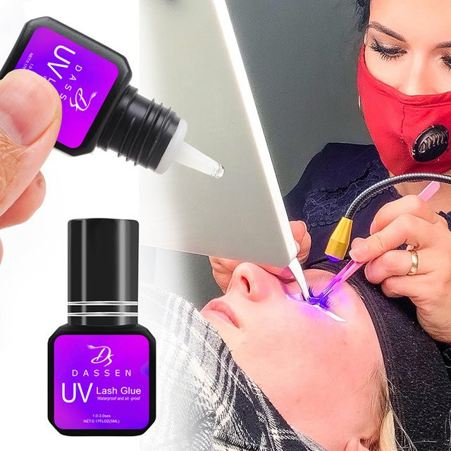 DS DASSEN UV-Wimpernkleber, 5 ml, wasserfest - Bild 1