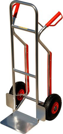 pro-bau-tec Stapelkarre aus Aluminium in Silberfarben mit einer Tragkraft von 150 kg - Bild 1
