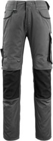 Mascot Lemberg Arbeitshose mit Reflexstreifen in Dunkelanthrazit/Schwarz und Cordura-Material Größe 82C62 - Bild 1