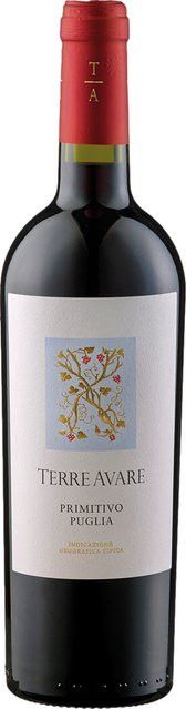 Terre Avare Primitivo Rotwein, Apulien, 2023, trocken, 0,75 l - Bild 1
