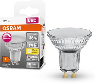 Osram LED Superstar + Spot PAR16 Reflektor-Lampe, GU10, 6,7W, Warmweiß, Dimmbar, CRI90 - Bild 1