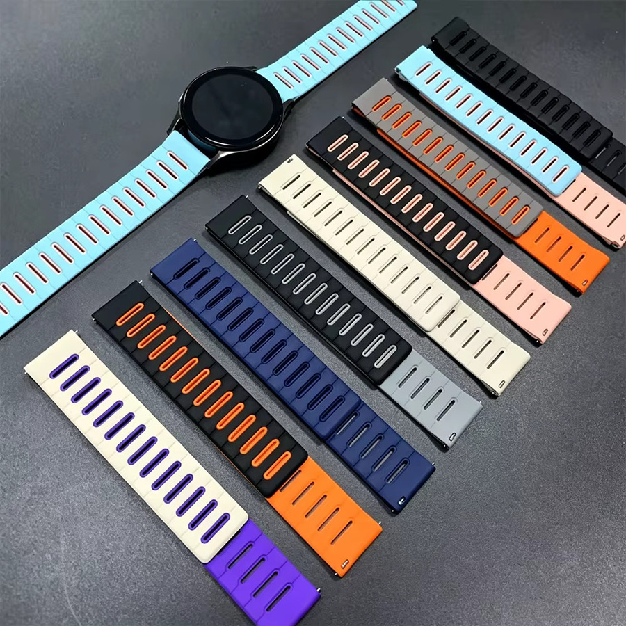 Amazfit Uhrenarmband Silikon, Magnetband, 20mm 22mm - Bild 5
