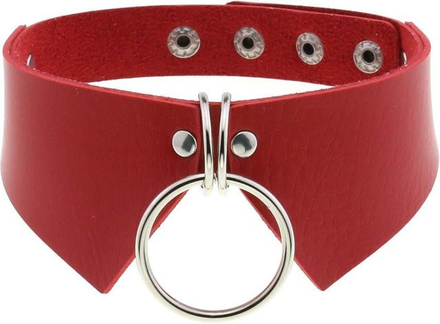 DIEZI Halskette, PU-Leder, brown, Unisex, Vintage - Bild 1