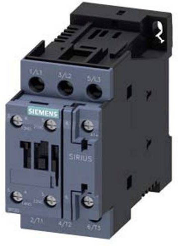 Siemens Leistungsschütz 3RT2025-1NP30 mit 3 Schließern, 690 V/AC, grau - Bild 1