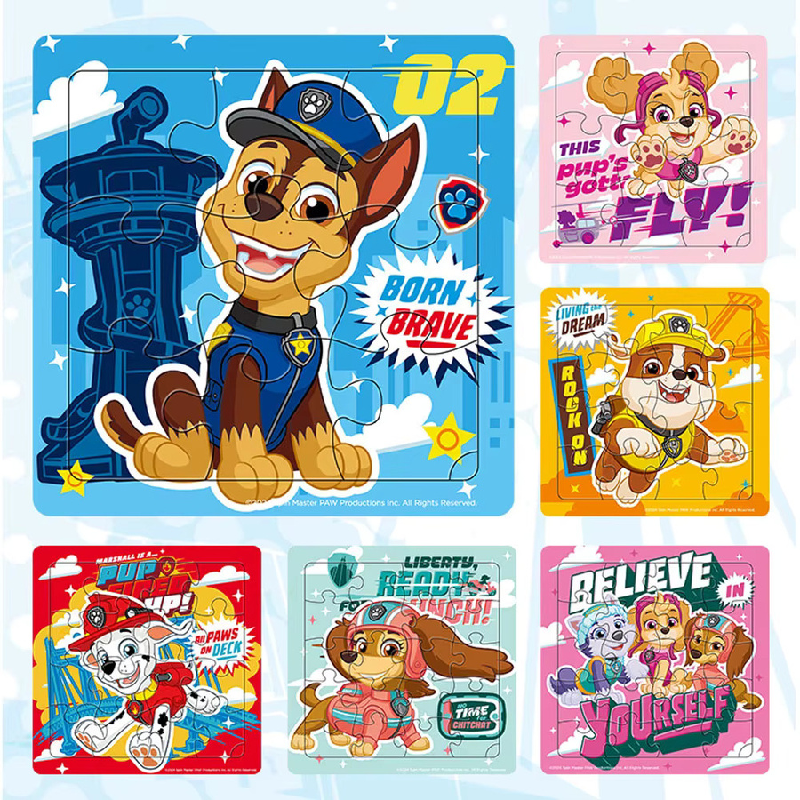 Paw Patrol Fahrzeug Puzzles, 6-teiliges Set, ab 0 Jahre - Bild 3