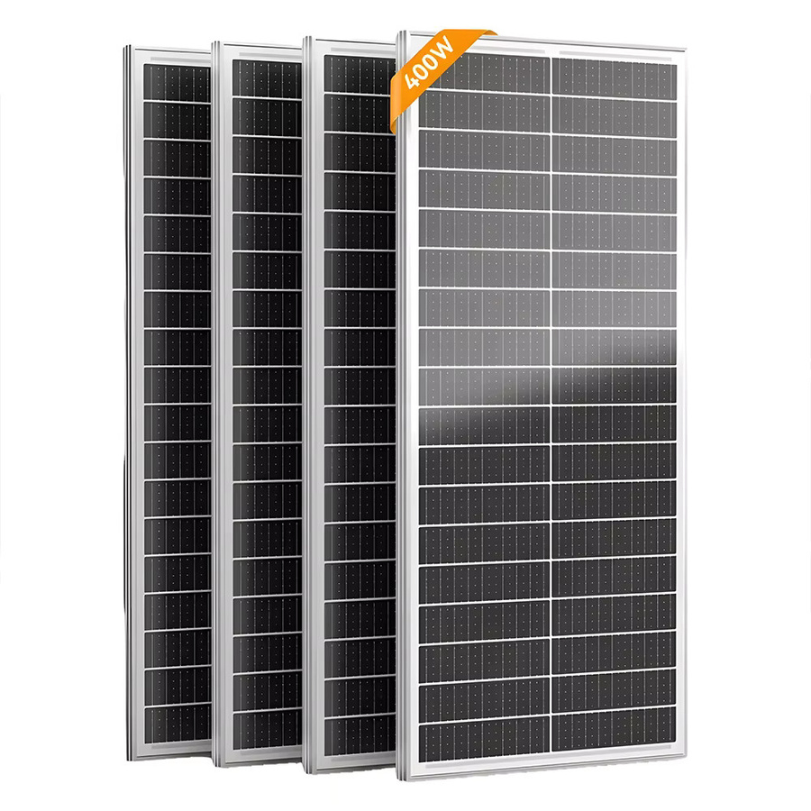Rvpozwer N-Typ monokristallines Solarpanel in Schwarz, hocheffiziente 12,8 V Solarzellen, wasserdicht für Gartendach und netzunabhängige Anwendungen - Bild 4