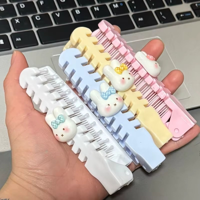 Miffy 2-in-1 Faltbarer Kamm, Multicolor, Antistatisch - Bild 2