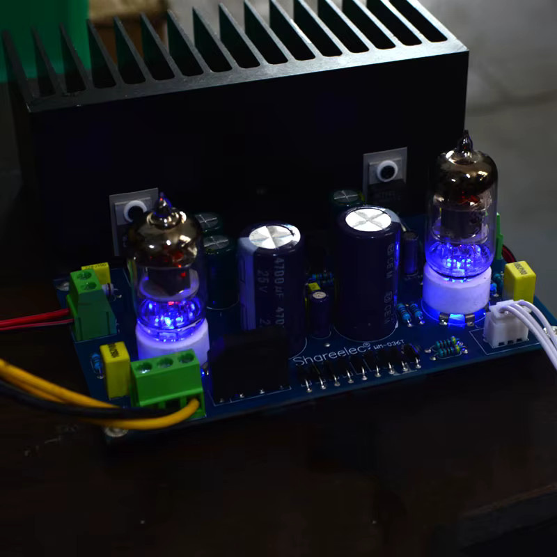 UNISIAN HIFI Vakuum Röhren Verstärker DIY Kit Platine mit 6J1 und LM1875 (25W + 25W) - Bild 4