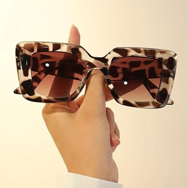 XYNN Korrektionsbrille, quadratisch, Vollrand, Kunststoff, brown, Damen - Bild 1