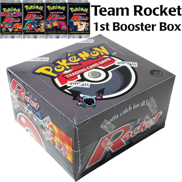 Pokémon Team Rocket Booster Box Devastation, 1 Box, 36 Packungen, Spielkarten - Bild 1