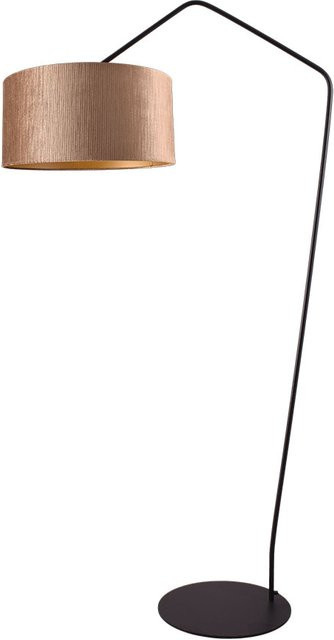 Masterlight Arch XL 191 Stehleuchte in Schwarz matt mit Ritz Bronze - Bild 1