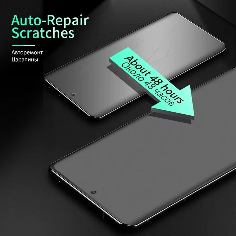 Xiaomi Redmi Note 13 Pro / 13 Pro Plus Hydrogel Displayschutzfolie Matte TPU Schutzfolie Transparent - Bild 3