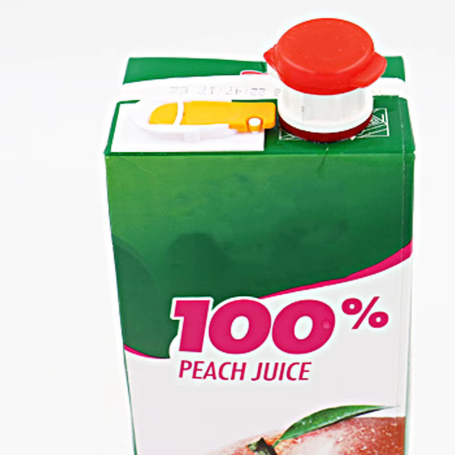 2er-Set Multiyilego Ausgießer aus Kunststoff für Milch- und Fruchtsaftflaschen in runder Form - Bild 4