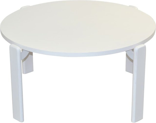 Couchtisch Arnie Möbel direkt online in Brown mit skandinavischem Design, rund und aus MDF mit Maserung, Durchmesser: 70 cm, Höhe: 70 cm - Bild 1