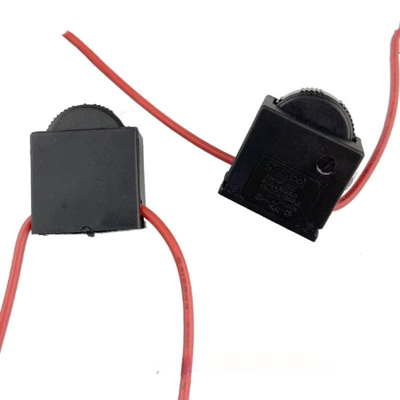 Geschwindigkeitsregler CCA83-AC220V mit 6 Stufen für elektrische Winkelschleifer DR2-6/1FE, Schwarz - Bild 2