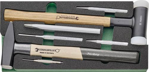 Stahlwille TCS 6 821/7 Werkzeugset mit 7-teiliger Einlage in Gelb und Multicolour aus Stahl