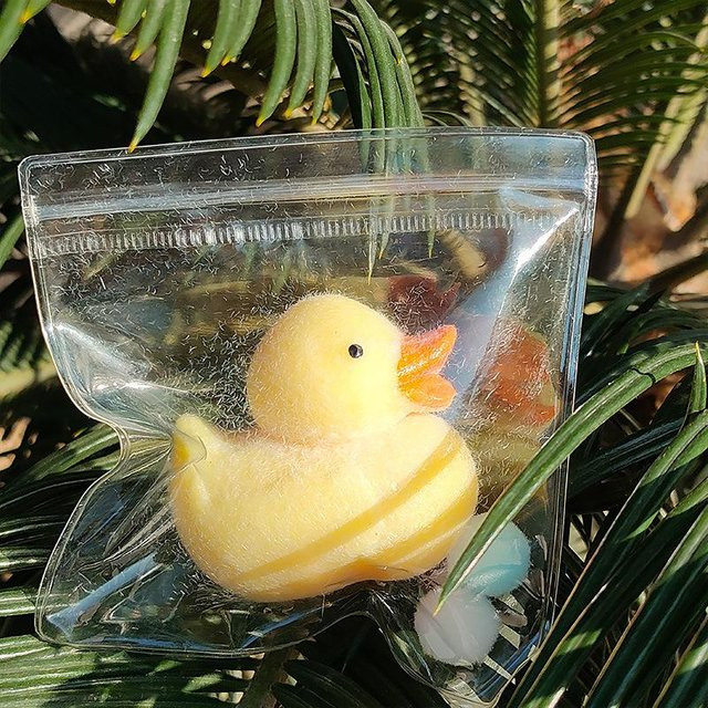 Discover Intime Gelbes Enten-Quetschspielzeug, weich, Antistress-Tier - Bild 1