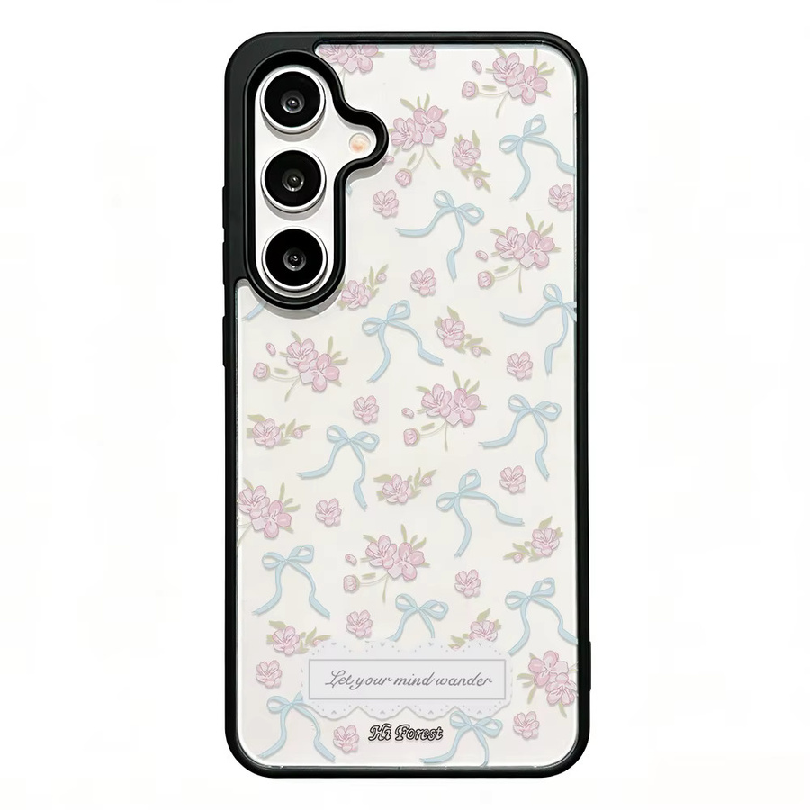 Matte und stoßfeste Blumen-Handyhülle für Samsung Galaxy S26 Ultra, S25, S24, S23 und A-Serie in Multicolour - Bild 6