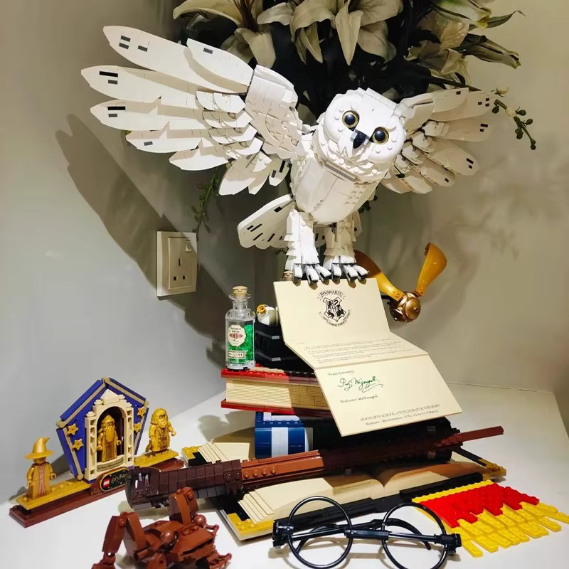 Bandai Harry Potter Eule Hedwig, Miniatur Montage Modell, ab 10 Jahre - Bild 5