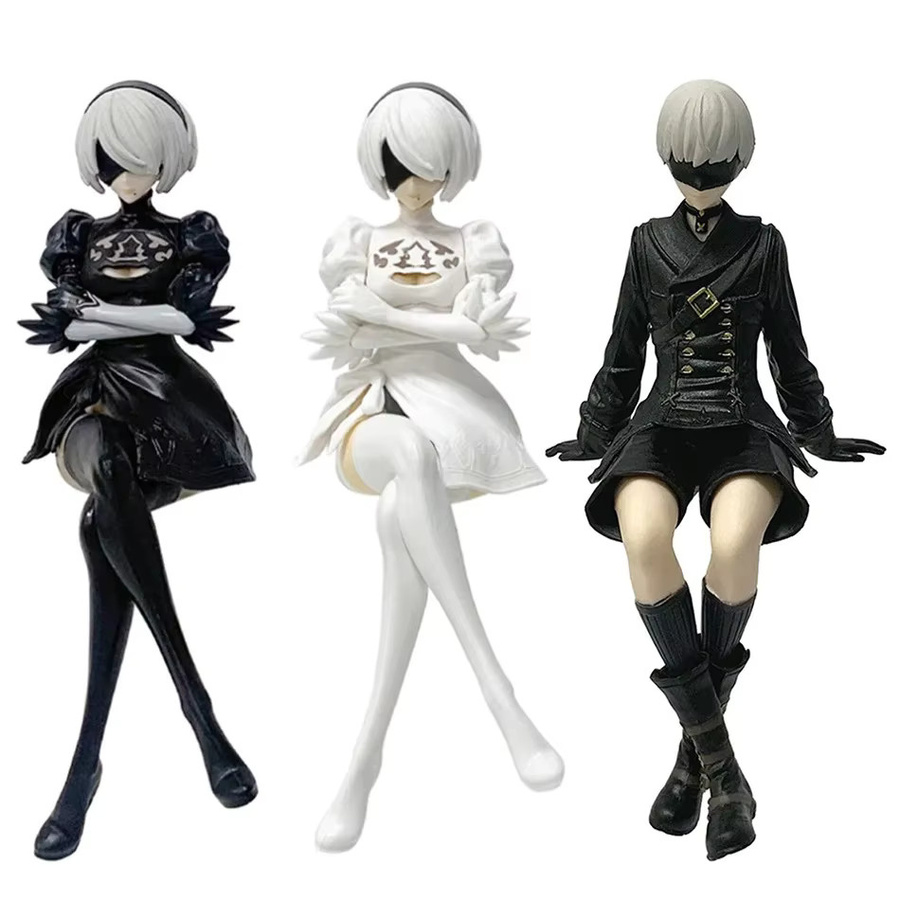 Sammlerfigur in Schwarz-Weiß aus PVC, 15 cm Höhe - Bild 2
