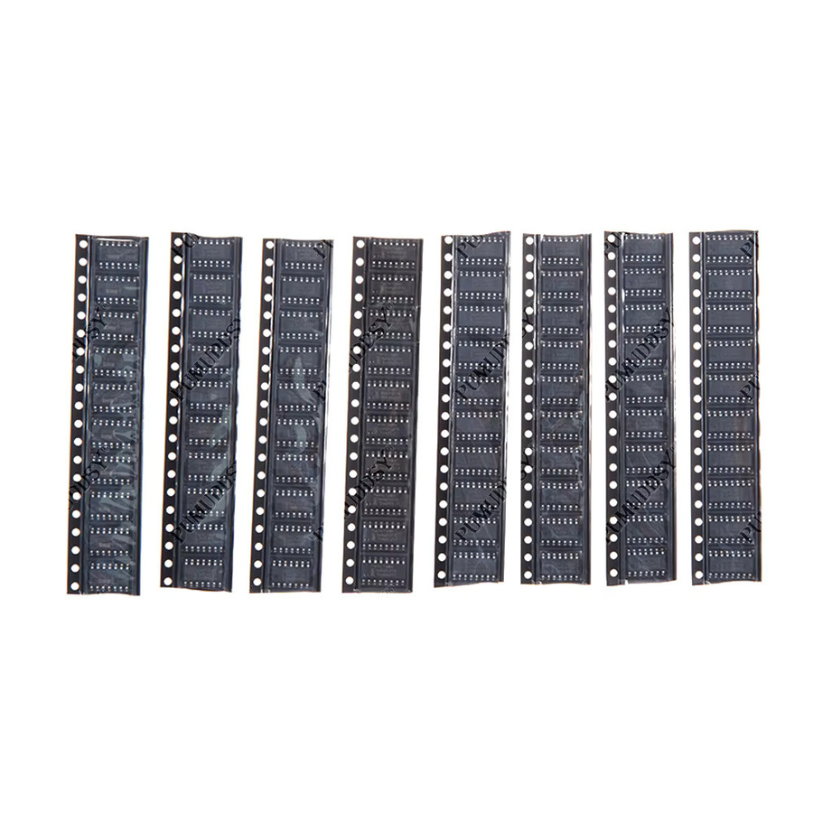 PUMUDDSY SOP Logic IC Sortiment Kit mit 8 Werten, 80 Stück, Schwarz - Bild 2