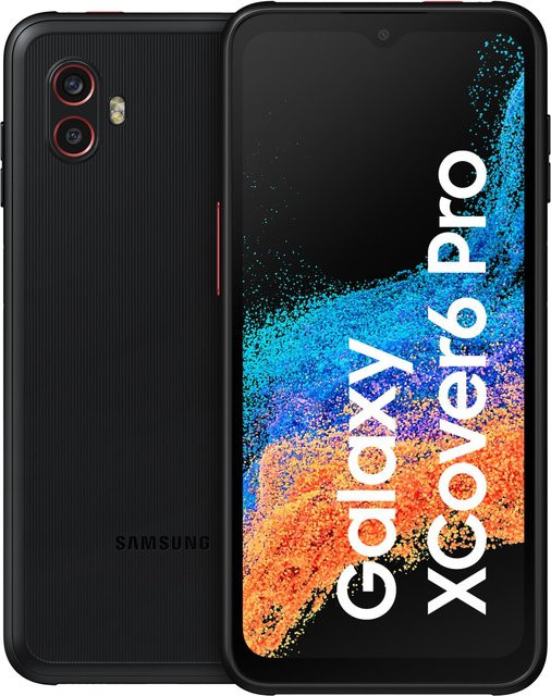 Samsung Galaxy XCover6 Pro Smartphone Schwarz mit 6,6 Zoll Display, Android, NFC und Bluetooth - Bild 1