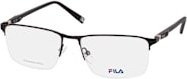 Fila VFI 877 Brille, Halbrand, Rechteckig, Herren, black - Bild 1