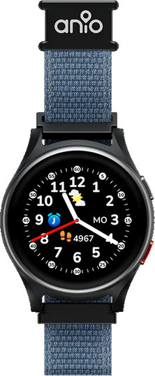 Anio Smartwatch für Kinder mit SIM-Karte in Blau - Bild 1