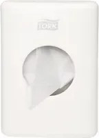 Tork Hygienebeutelspender aus Kunststoff in Weiß - Bild 1