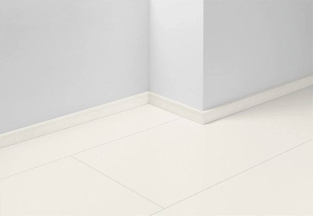 Parador Sockelleiste SL 3 D023 Eiche modern, Farbe: Braun/Weiß, Höhe: 40 mm, Tiefe: 16 mm, Länge: 2.200 mm - Bild 1