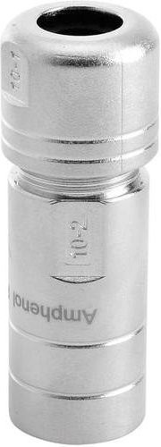 Amphenol RT0L-10CG-S1 Rundstecker Kabelklemme Serie RT360 in Silber - Bild 1