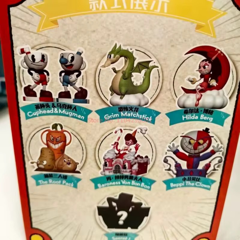 Bandai Cuphead's Adventures Blind Bag Sammelfigur aus Kunststoff in Mehrfarbig - Bild 4