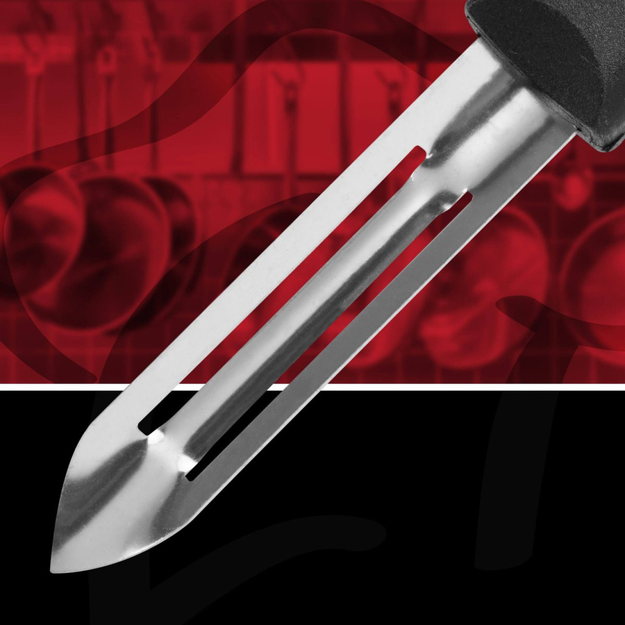 FMprofessional Profi-Sparschäler aus Edelstahl in Silber, spülmaschinenfest - Bild 2
