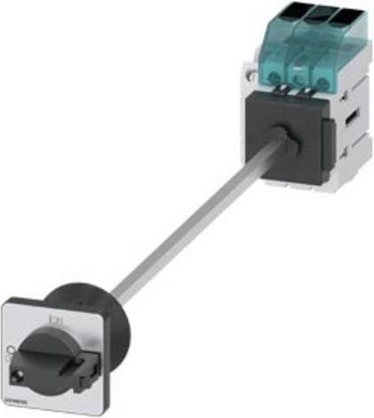 Siemens Lasttrennschalter Schwarz 3polig 32A 16mm² 1 Schließer 1 Öffner 690 V/AC 3LD32401TK11 - Bild 1