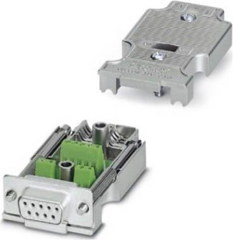 Phoenix Contact SUBCON-PLUS-F/AX 9 D-SUB Buchse 180 Grad 9-polig Silber 2311797 - Bild 1