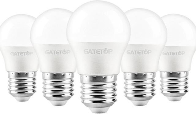 Gatetop LED Glühbirne E27 Warmweiß für Wohnzimmer und Schlafzimmer - Bild 1
