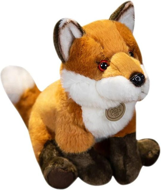 BC Pet Supplies Fuchs Plüschtier, braun, 23cm, ab 14 Jahren - Bild 1