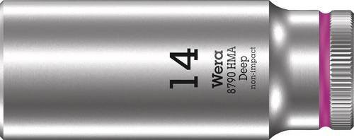 Wera Steckschlüsseleinsatz 14 mm in Silber mit 1/4 Zoll Antrieb - Bild 1