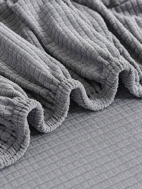 Wasserdichter Jacquard Stretch Sofabezug für die Rückenlehne, grau, 1 Stück - Bild 1