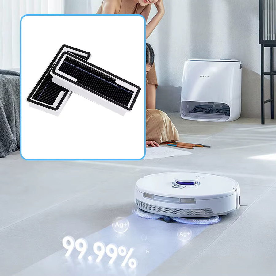 WINDNINJA Geruchsabsorbierender HEPA-Filter mit Aktivkohle für Narwal Freo X Ultra Freo Z Ultra J4 J4 Lite J5 J5X in Weiß - Bild 3