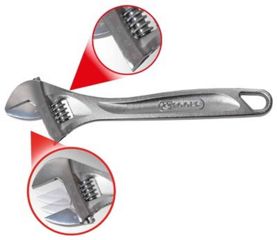 KS Tools Rollgabelschlüssel aus Chrom-Vanadium in Silber, Schlüsselweite: 53 mm - Bild 2