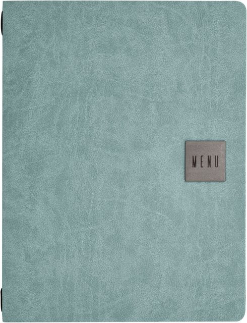 VEGA Speisekarte Abbotsford Menu in Blau, DIN A4, Breite: 24 cm, Höhe: 31,6 cm - Bild 1