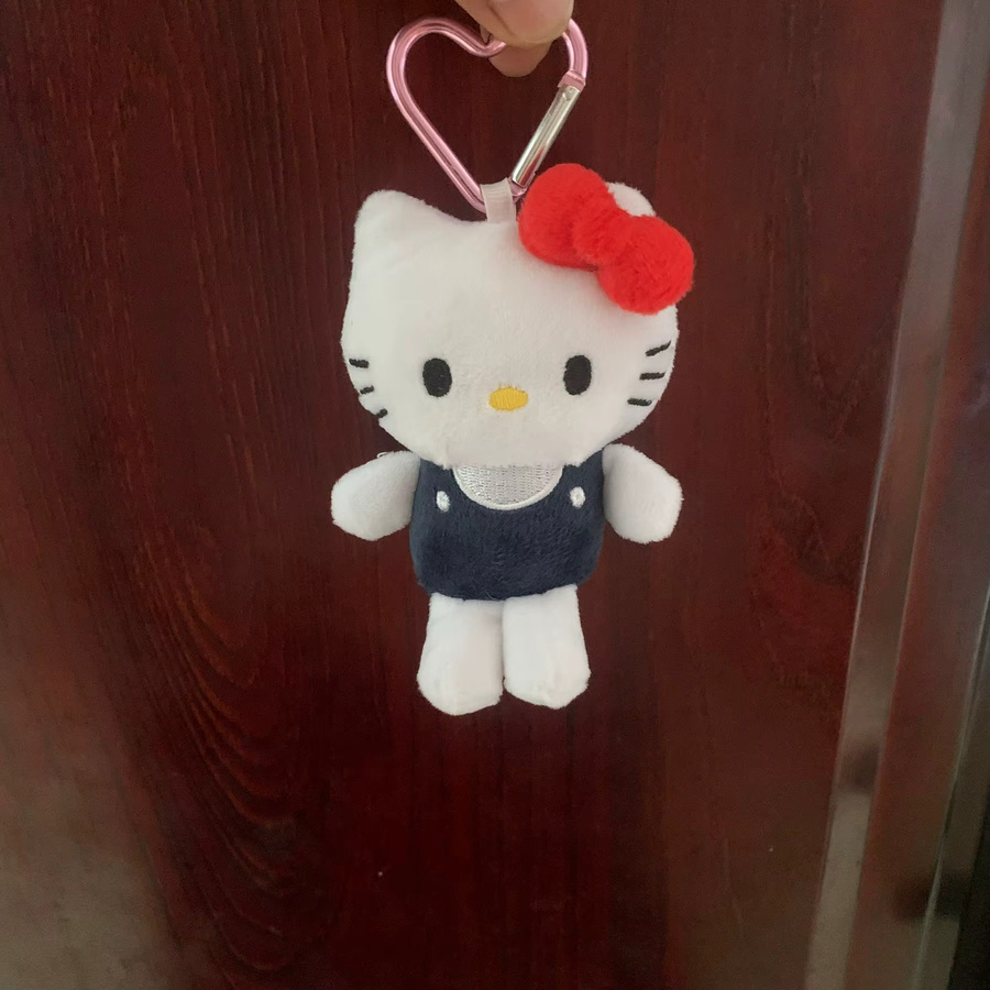 E-STRONG Hello Kitty Plüsch-Anhänger, Rot, Blau, Bunt - Bild 3