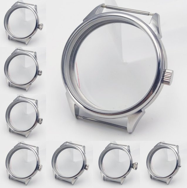 RICHUS Uhrengehäuse Edelstahl, 42 mm, silber - Bild 1
