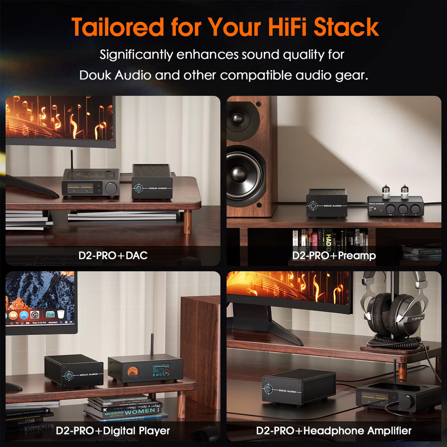 Douk Audio DC 12V 35W geregeltes lineares Netzteil in Schwarz für HiFi-Audio-Vorverstärker und DAC-Audiogeräte - Bild 5