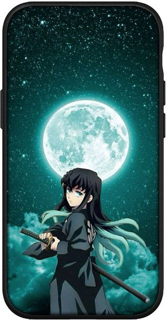 Handyhülle Muichiro Tokito Demon Slayer Design für Samsung Galaxy S25 S24 S23 S22 Ultra FE Plus sowie Redmi Note 12 Pro 4G, Multicolor - Bild 1