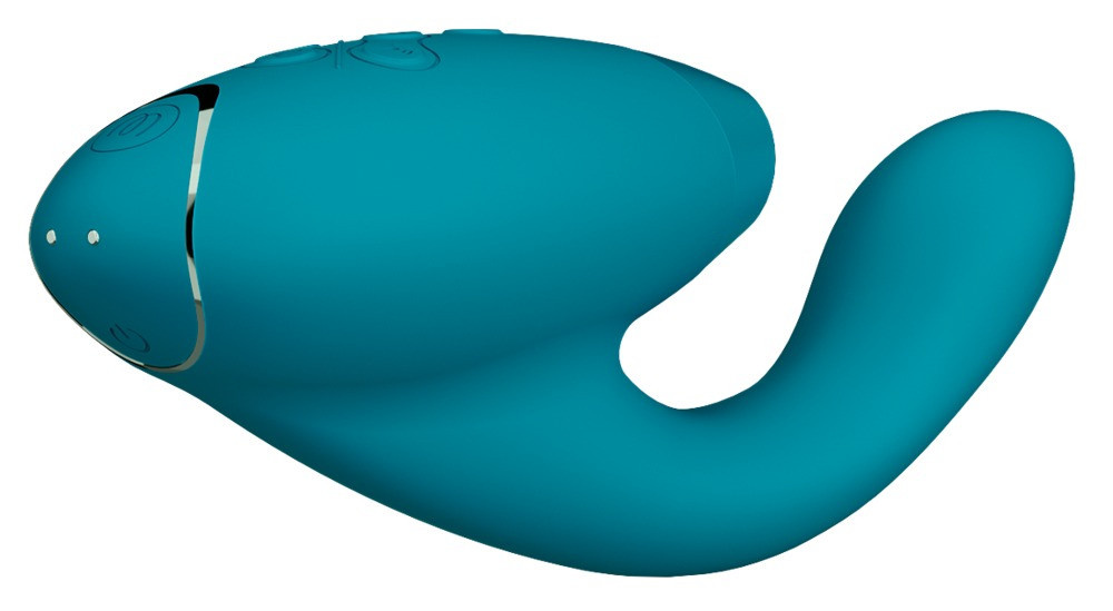 Womanizer DUO 2 Pulsator mit G-Punkt-Vibrator in Green Turquoise - Bild 2