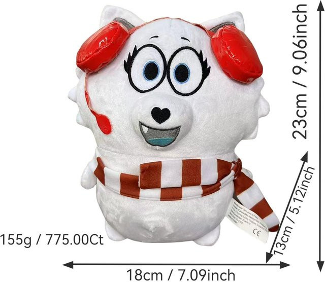 Yiran toy Tyler und Snowi Kuschel-Bundle, Plüsch, Tiere, 23cm - Bild 1