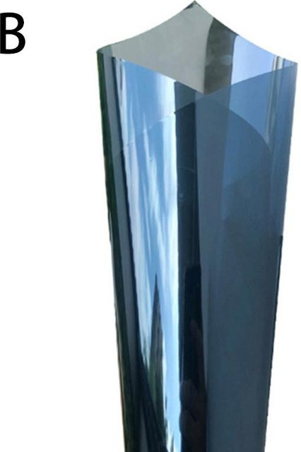 Einweg-Sichtschutzfolie für Fenster in Blau als reflektierende Tönung und hitzeregulierender UV-Schutz, Breite: 50 cm, Höhe: 200 cm - Bild 1