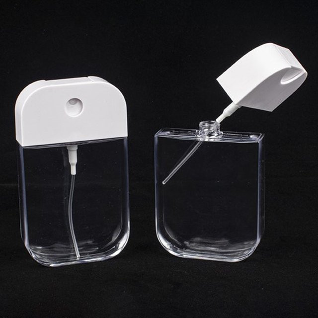 HNKMP Parfümspray Sprühflasche, 38 ml/50 ml, transparent, nachfüllbar - Bild 1